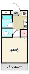 レジデンス徳島の間取り画像