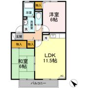 ルミエール小林の間取り画像