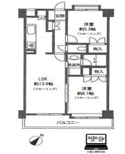サンパティークの間取り画像