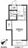 ジュネス峰岡の間取り画像