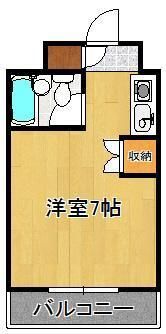 マリンコートの間取り画像