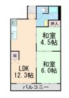 シャンボール豊中の間取り画像