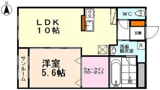 ラルーチェの間取り画像