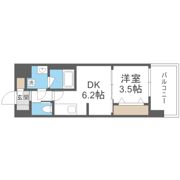 Alivis浪速東SoL TERRACEの間取り画像