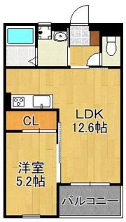 エスペランサ門司港の間取り画像