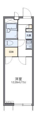 レオパレスHK寿町の間取り画像