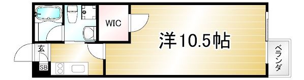 グランコスモ出町の間取り画像