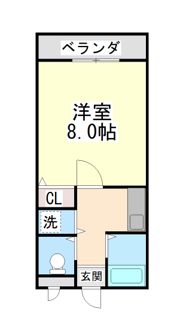 パインリッチⅠの間取り画像