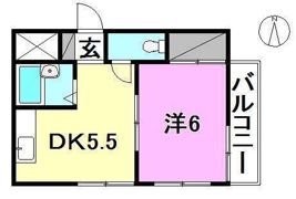 ヴィラ浦本の間取り画像