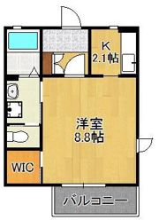 コワルージュB棟の間取り画像