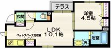 fortune尾山台の間取り画像