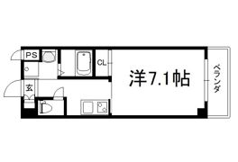 サンカノン御所西の間取り画像