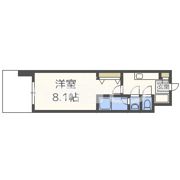 レジディア新大阪の間取り画像