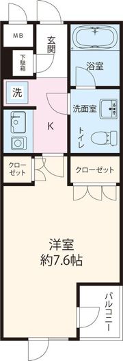 ステラコート行徳の間取り画像