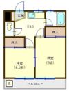 三和コーポの間取り画像