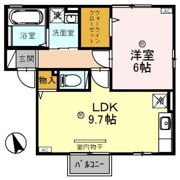 クレール開発の間取り画像