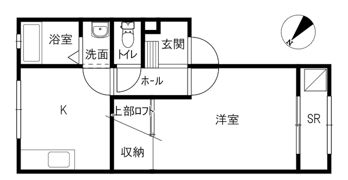 カーム2の間取り画像