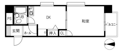 ダイアパレス尾張町の間取り画像
