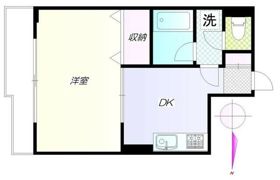 ブリーズ菊川の間取り画像