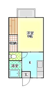 池田ハイツの間取り画像