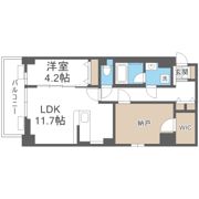 Le Mob*i 天神橋の間取り画像