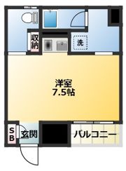 サンダーソンレジデンスの間取り画像