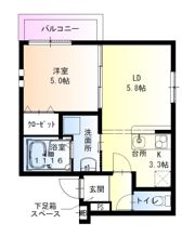 フジパレス住道Ⅲ番館の間取り画像