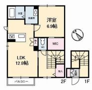 ルミナスキタヤマⅡの間取り画像