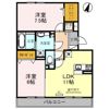K’S シャトーの間取り画像