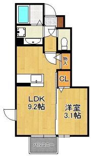 Cerezo.oneの間取り画像
