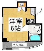 クレストアサカの間取り画像
