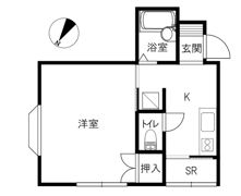 カーム3の間取り画像