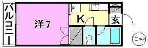 ヴィラ鈴村2の間取り画像