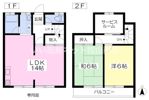 ハイホーム琴A棟の間取り画像