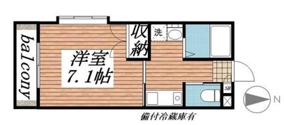 キチーム津田沼 ANNEXの間取り画像
