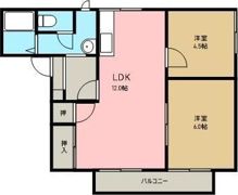 フレグランス阿島の間取り画像