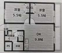 ドミールサニー丹生の間取り画像