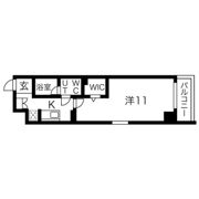 アクアスイート新大阪の間取り画像