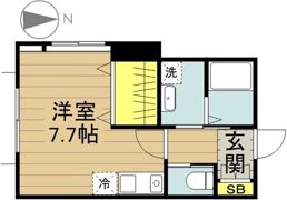 誠美コーポの間取り画像
