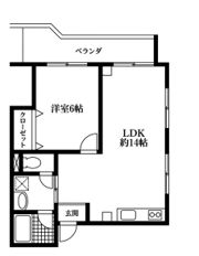 シャルマン花隈の間取り画像