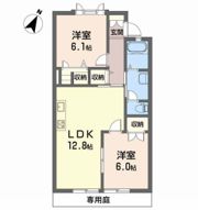 パークヒル津田 A・B・C棟の間取り画像