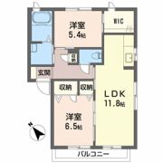 メルシイ府中 A棟の間取り画像