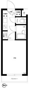 ルーブル三軒茶屋の間取り画像