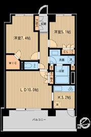 HF若林公園レジデンスの間取り画像