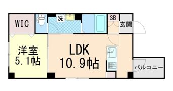 フィユフラッツ中桜塚の間取り画像