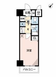 グランド・ガーラ笹塚の間取り画像