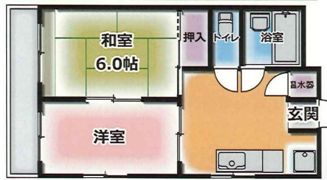 甲南ビルの間取り画像