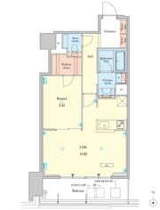 RJR堺筋本町タワーの間取り画像