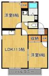 フラッターMの間取り画像