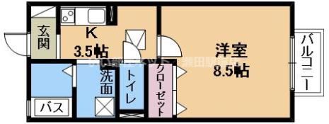 メゾンリヴェールの間取り画像